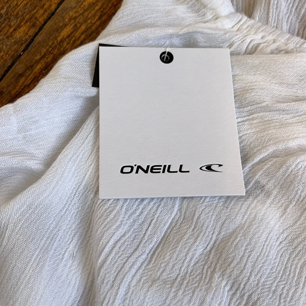O’Neill swim coverup romper Fiesta white M NWT dainty fairy - Picture 11 of 14